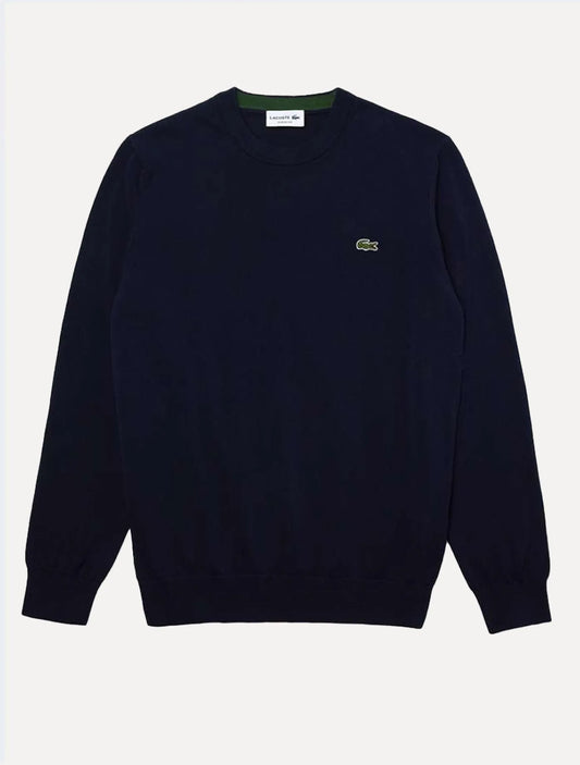 Jersey de Cuello Redondo de Corte Regular Lacoste